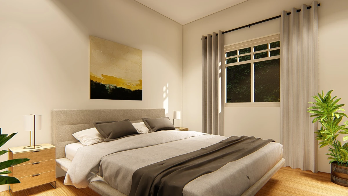 Drafting services - Bedroom Rendering