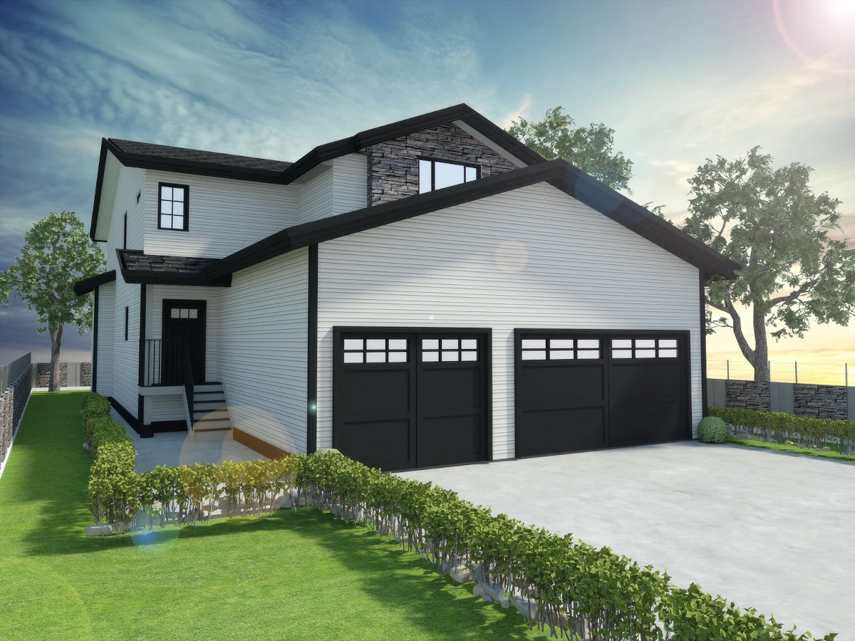 Drafting services - House 3D Rendering